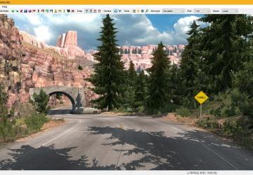 Карта-аддон Radiator Springsверсия 1.4 для American Truck Simulator (v1.48.x)