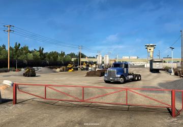 Новые скриншоты из предстоящего DLC «Канзас» для American Truck Simulator - железнодорожная сеть
