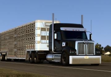 Western Star 49X Customверсия 1.0 для American Truck Simulator (v1.48.x)