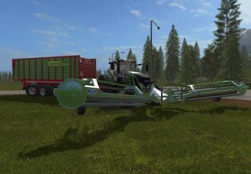 Rake Nadal R90 Frontверсия 1.0 для Farming Simulator 2017 (v1.5.3.1)
