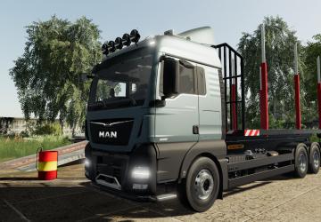 MAN TGX 26.460 6x2-4 HKLверсия 1.0.0.0 для Farming Simulator 2019 (v1.7x)