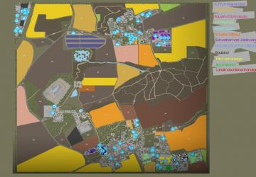 Карта «Burgenlandkreis»версия 1.2.1.5 для Farming Simulator 2022