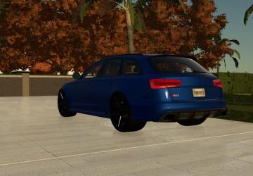 Audi RS6 Avant 2015версия 1.0.0.0 для Farming Simulator 2025