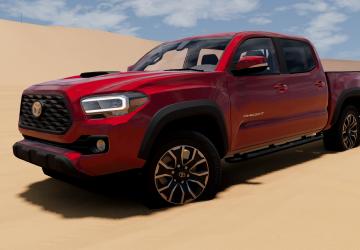 Toyota Tacoma Crew Cab (2020)версия 1.1 для BeamNG.drive (v0.34.x)
