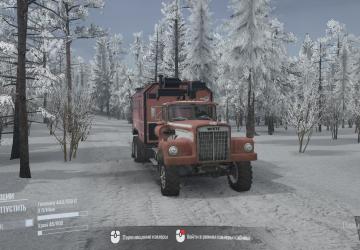 Зимняя атмосфера 2версия 1.1 для Spintires: MudRunner (v25.02.21)