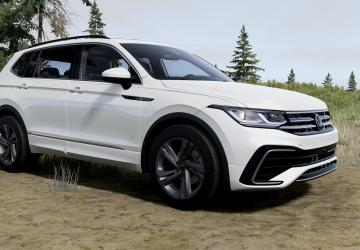 Volkswagen Tiguan Mk2 (Facelift)версия 2.1 для BeamNG.drive (v0.34.x)
