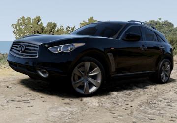Infiniti FXверсия 2.0 для BeamNG.drive (v0.34.x)