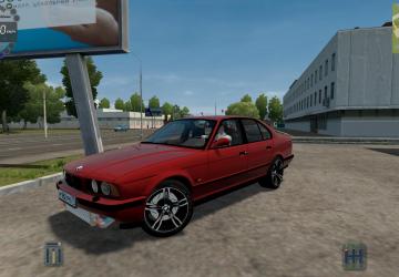 BMW E34 M5 Volkверсия 10.06.20 для City Car Driving (v1.5.9, 1.5.9.2)