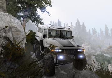 Плавающий Трэколверсия 1.0 для SpinTires (v1.6)
