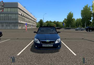 Skoda Fabia RS 2010версия 03.06.20 для City Car Driving (v1.5.9.2)