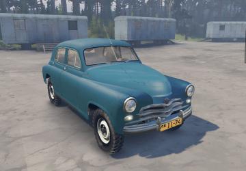 Газ-72Mверсия 1 для SpinTires (v03.03.16  и выше)