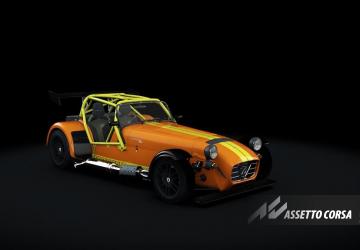 Caterham 7 Superlight R500 AEROверсия 0.99.1 для Assetto Corsa