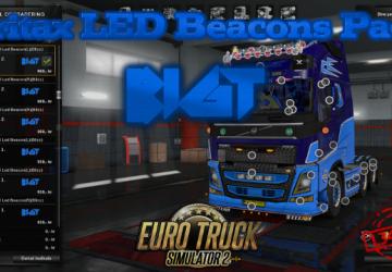 Britax LED Beacons Packверсия 18.07.25 для Euro Truck Simulator 2 (v1.55.x)