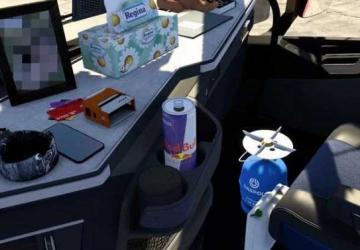 Cabin Accessories Pack for all Trucksверсия 1.1 для Euro Truck Simulator 2 (v1.54.x, 1.55.x)