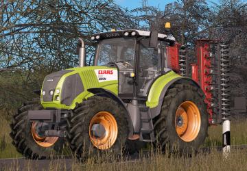 Claas Axion 800версия 1.1.0.1 для Farming Simulator 2017 (v1.5.x)