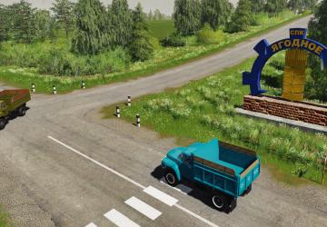 Сеть маршрутов Autodrive для карты «Село Ягодное»v1.0.3. для Farming Simulator 2019 (v1.7.1.0.)