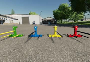 Gooseneck Hitch Adapter With Bale Spikesv1.0.0.0 для Farming Simulator 2022
