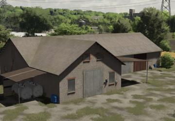 Barn With Cowshedверсия 1.0.0.0 для Farming Simulator 2022