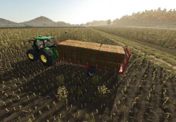 Old flatbed trailer La Campagneверсия 1.0.0.0 для Farming Simulator 2025