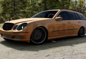 Mercedes-Benz E-Class (S211)версия 0.2 для BeamNG.drive (v0.34.x)