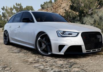 Audi RS4 Avant (B8)версия 1.0 для BeamNG.drive (v0.34.x)