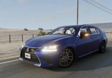Lexus GS-Fверсия 5.0 для BeamNG.drive (v0.34.x)