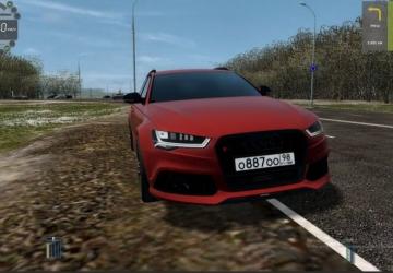 Audi RS6 Avant Bulkinверсия 04.06.20 для City Car Driving (v1.5.9, 1.5.9.2)