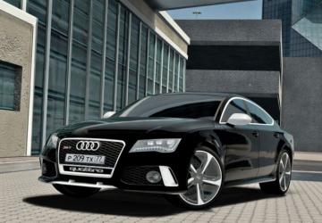 Audi RS7 sportback 2013версия 28.05.20 для City Car Driving (v1.5.9.2)