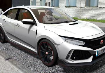 Honda Civic Type Rверсия 24.05.20 для City Car Driving (v1.5.9.2)