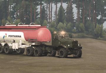 Текстура для цистерны от kamagaz96rusверсия 1.0 для SpinTires (v03.03.16 и выше)