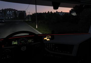 LED-лента для Volvo FH4 XLверсия 1.0 для Euro Truck Simulator 2 (v1.55.x)