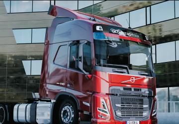 Volvo FM / FMX 2022версия 1.3.7 Fix для Euro Truck Simulator 2 (v1.55.x)