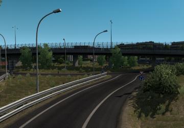 Mediterranean Mapверсия 2.2.2 для Euro Truck Simulator 2 (v1.55.x)