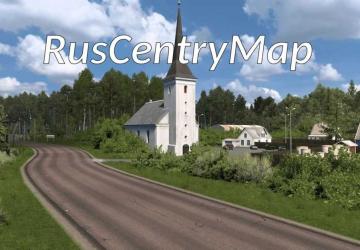 Rus Centry Mapверсия 1.8.1 для Euro Truck Simulator 2 (v1.55.x)
