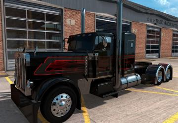 Peterbilt 389 Longhoodверсия 1.9.2 для American Truck Simulator (v1.48.x)