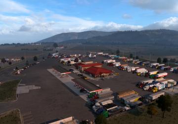 Better TruckStops - Montanaверсия 1.1 для American Truck Simulator (v1.48)