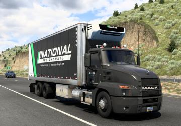 Mack Anthem Boxверсия 1.0 для American Truck Simulator (v1.47.x, 1.48.x)