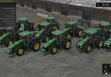 John Deere 8R 2014 Seriesверсия 4.0 для Farming Simulator 2017 (v1.5.3.1)