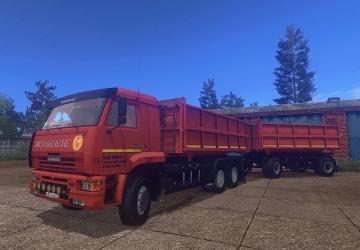 КАМАЗ-65115версия 1.8 для Farming Simulator 2017 (v1.5.3)