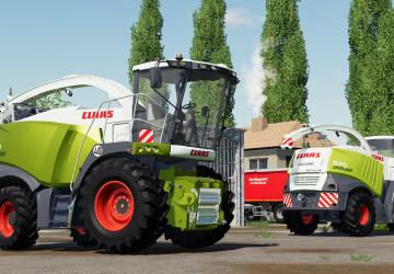 Claas Jaguar 900 Type 496версия 1.1.1.0 для Farming Simulator 2019