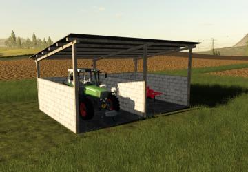 White Brick Carportверсия 1.0.0.0 для Farming Simulator 2019