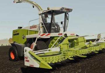 Claas Jaguar 800-900версия 1.0.0.0 для Farming Simulator 2019 (v1.7.1.0)