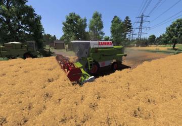 Claas Dominator 106версия BETA для Farming Simulator 2025