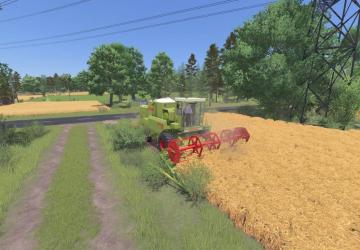 Claas Dominator 105версия BETA для Farming Simulator 2025