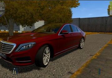 Mercedes-Benz S63 AMG W222 S550версия 22.05.20 для City Car Driving (v1.5.8 - 1.5.9.2)