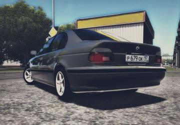 BMW 520i E39версия 01.01.20 для City Car Driving (v1.5.9.2)