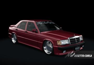 Mercedes-Benz_190E-2.5_MRNDESверсия 1.1 для Assetto Corsa