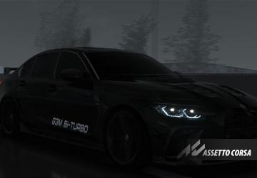 Sayrx BMW M3 G80 GPower | Blacked-out Specs V2v5.2 для Assetto Corsa