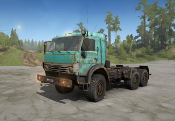 КамАЗ-53504 Лесовозверсия 1.0 для Spintires: MudRunner (v25.02.21)