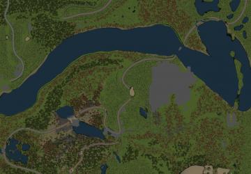 Карта «Одна гора»версия 1 для Spintires: MudRunner